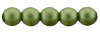 Glass Pearls 4mm : Olive