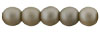Glass Pearls 4mm : Matte - Brown Sugar