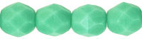 Fire-Polish 6mm : Green Turquoise