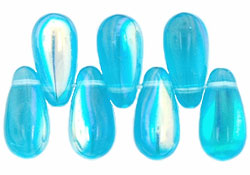 Tear Drops 10 x 5mm : Aquamarine AB