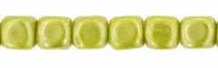 Cubes - 4mm : Luster - Opaque Olivine