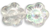 Flowers 10 x 10mm : Luster - Crystal