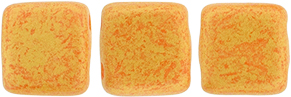CzechMates Tile Bead 6mm : Pacifica - Tangerine