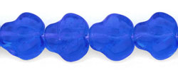 Flat Pansy 9mm : Med Sapphire