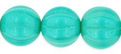 Melon Round 8mm : Turquoise