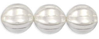 Melon Rounds 14mm : ColorTrends - Blanca