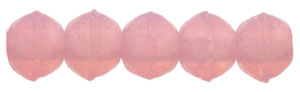 English Cut Round 3mm : Matte - Milky Pink
