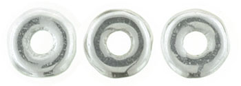 Ring Bead 1/4mm Tube 2.5" : Silver
