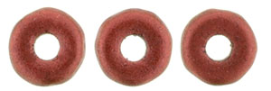 Ring Bead 4 x 1mm : Matte - Metallic Lava