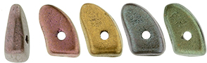 Prong 6 x 3mm : Matte - Metallic Bronze Iris