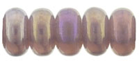 Rondelle 3mm : Luster Iris - Milky Amethyst