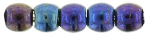 Round Beads 2mm : Iris - Blue