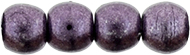 Round Beads 3mm : ColorTrends: Saturated Metallic Tawny Port