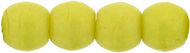 Round Beads 3mm : Pacifica - Honeydew