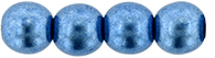 Round Beads 6mm : ColorTrends: Saturated Metallic Little Boy Blue