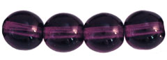 Round Beads 6mm : Amethyst