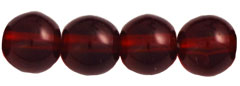 Round Beads 6mm : Garnet