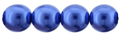 Pearl Coat - Round 8mm : Pearl - Royal Blue