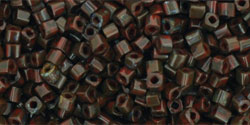 TOHO Cube 1.5mm : HYBRID Pepper Red - Picasso