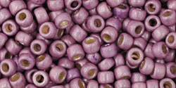 TOHO Round 8/0 : PermaFinish - Matte Galvanized Lilac