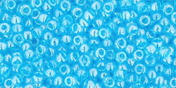 TOHO Round 11/0 : Transparent-Lustered Aquamarine